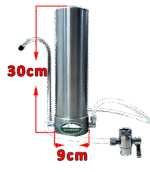 Φίλτρο νερού OLYMPUS GIGA άνω πάγκου (Αντιμικροβιακό)