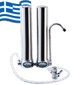 Νέο διπλό φίλτρο νερού Olympus άνω πάγκου (Αντιμικροβιακό)