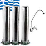 Νεο τριπλό φίλτρο νερού OLYMPUS κάτω πάγκου (Αντιμικροβιακό)