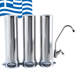 Νέο Τριπλό Φίλτρο Νερού OLYMPUS GIGA Κάτω Πάγκου (Αντιμικροβιακό)