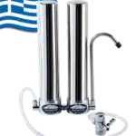 Νέο Διπλό Φίλτρο Νερού OLYMPUS Άνω Πάγκου (Αντιμικροβιακό)